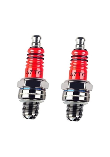 Kırmızı 3-tırnak 2 Adet Evrensel Buji