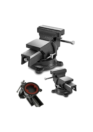 Moonshop Alman Modeli Pro 100mm 4" 360" Dönerli Taban Dövme Çelik