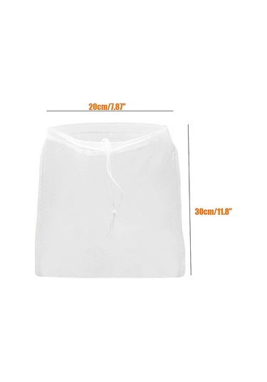 Shineyee 300 Ağız Nylon Fincan Süzgeci - Soğuk Kahve, Fındık Sütü Ve Meyve Suyu İçin Dayanıklı Yeniden Kullanılabilir Elek Diğer