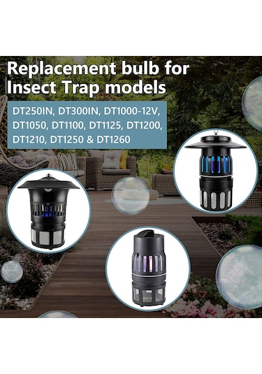 Singree Dynatrap Dt1050/1100/1250 İçin 7w Uv Sivrisinek Öldürücü Ampul, 2'li Paket