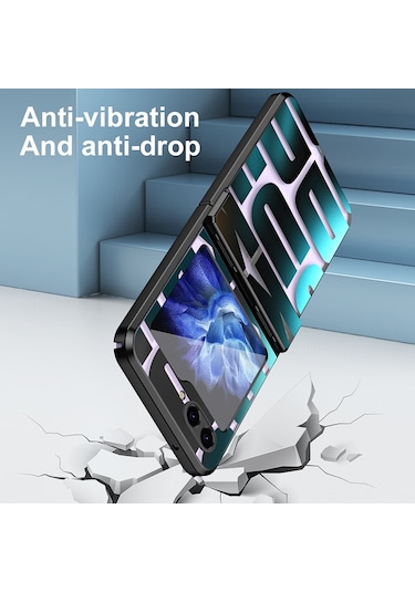 Samsung Galaxy Uyumlu Z Flip5 5g Kılıf Galvanik Pc Telefon Kılıfı İçin