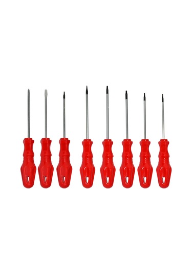 Set Elektronikçi Tornavida T4-t5-t6-t7-t8-t10 3x80 Yıldız 3x80 Düz