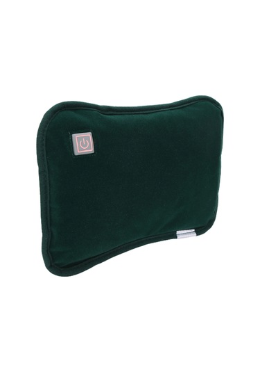 Moveevo Grafen Isıtma Usb El Sıcaklığı - 3 Seviye Termostat, 1.2m Uzantı Kablosu, Flanel Malzeme, Yeşil Rengi, Hızlı Isıtma 1 Dakika Koyu Yeşil