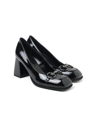 Topuklu Kadın Diğer 1h4862 Comart 4862 Naplak Nero Siyah
