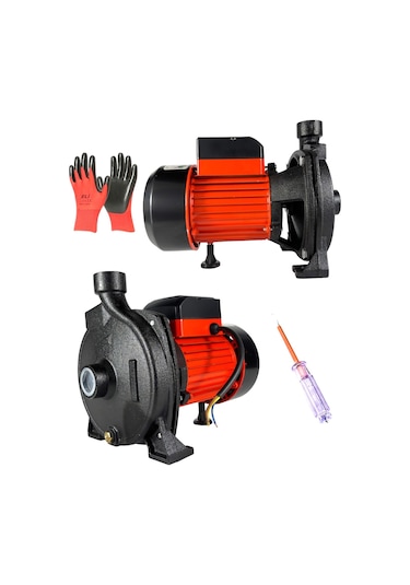 Bakır Sargı 1 Kw - 1.5 Hp Salyangoz Pompalı Cpm-158 Elektrikli Santrifüj Su Pompası 36 M Dik Basar