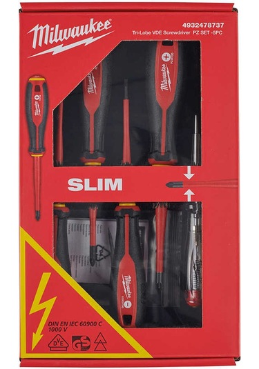 Milwaukee Trı-lobe Vde Tornavida Set 5pc- 4932478737