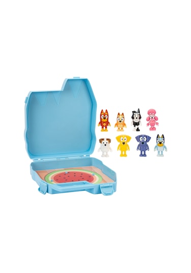 Bluey Delüks Taşıma Çantası Ve 8'li Figür Set 17638