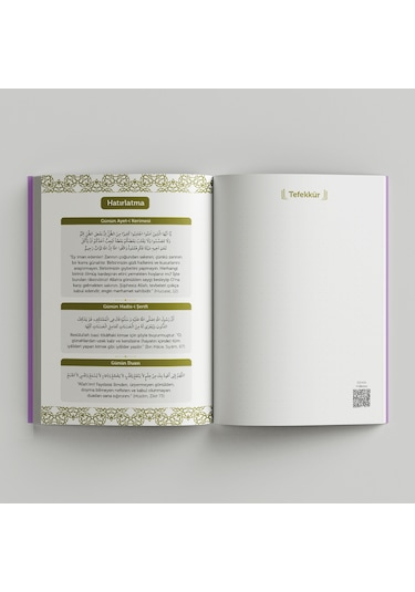 Nazende Ramazan Ajandası Elit Seri Çok Renkli