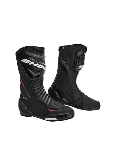 Shima Rx-3 Korumalı Motosiklet Botu Kırmızı