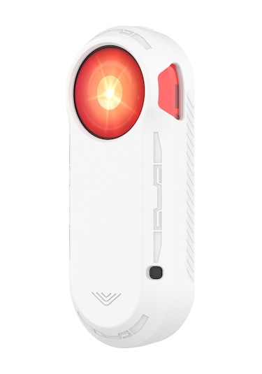 Garmin Varia Rtl515 Bisiklet Işık Bisiklet Radar Koruma Kolu Silikon Kılıf Toz Geçirmez Yumuşak Kapak-Beyaz