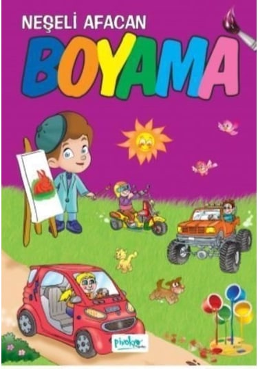 Neşeli Afacan Boyama Kitabı- Pinokyo