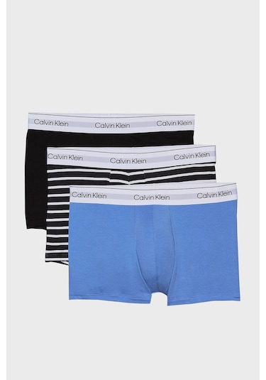 Calvin Klein Erkek Boxer Lv00nb4392 Wco Siyah-mavi-siyah Beyaz Siyah-mavi-siyah Beyaz