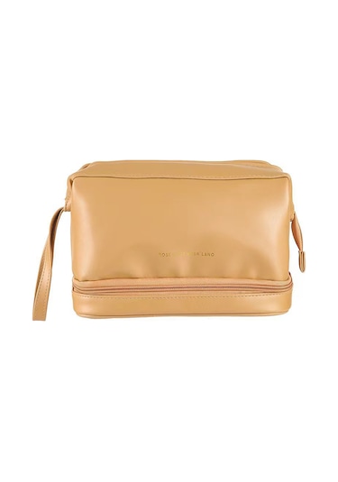 Reedark "çift Katmanlı Büyük Kapasiteli Kadın Makyaj Çantası - Seyahat Ve Fırçalar İçin Organizör"