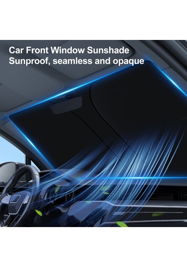 Dianziye Titanium Silver Küçük Boy Kapalı Oto Güneşlik - Isı Ve Uv Engelleyici, Kolay Kurulum, Çok Mevsimli Kullanıma Uygun Araç Güneş Paneli