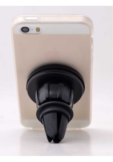 Magnetic Air Vent Mount X16 Petek Araç Içi Telefon Tutucu Univers-Siyah