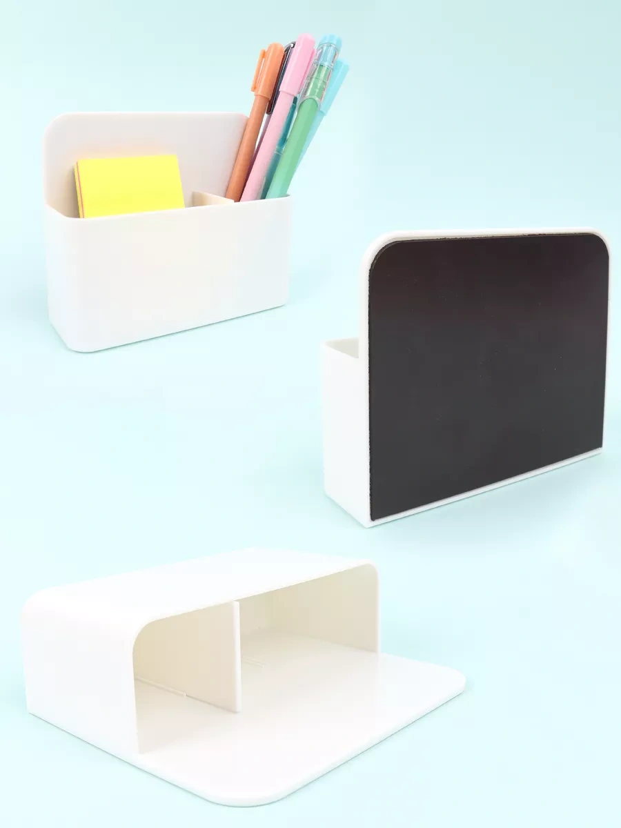 Darvish Tm Manyetikホワイトボードorganizer, Manyetik Raf 249226856 Beyaz