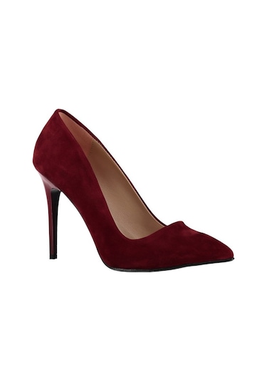 Fox Shoes Bordo Kadın Topuklu Ayakkabı 8922151902