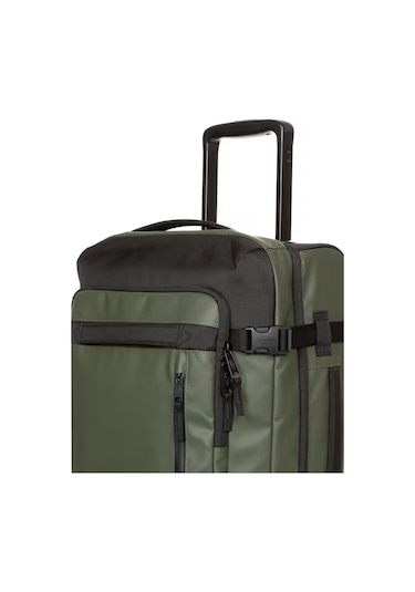 Eastpak Kabin Boy Valiz Ultra Hafif, Geniş Hacimli, Dayanıklı Kumaş, Sessiz Tekerlekli Ek00094d3w91 Haki