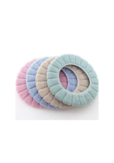 Yeşil Sıcak Yumuşak Yıkanabilir Tuvalet Kapağı Pedi Tuvalet Koltuk Minderi Ev Dekor İçin Set Closestool Mat Koltuk Kılıfı Tuvalet Çıtası Aksesuarları