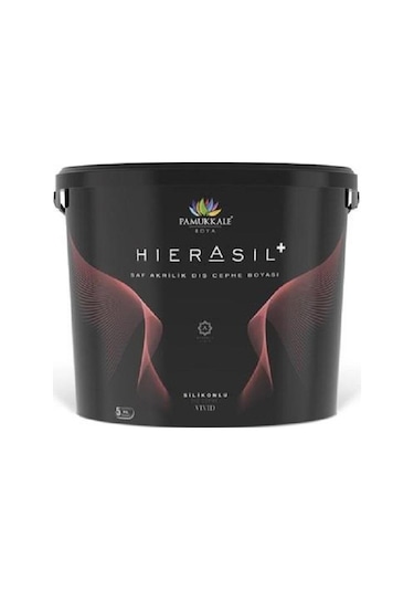 Pamukkale Hierasil + İpek Mat Saf Akrilik Silikonlu Dış Cephe Boyası 7.5 L Kırık Beyaz