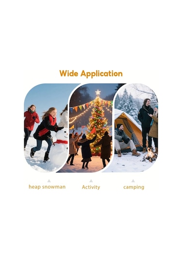 Fochsia Usb Isıtmalı Eldiven 3 Seviye Sıcaklık Kontrolü Dokunmatik Uyumlu Siyah