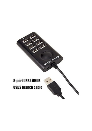 Hadron Hdx7052 Usb 2.0 8 Port Usb Çoklayıcı - 1metre
