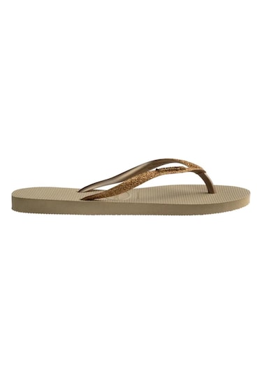 Havaianas Slim Glitter Iı Sandgolden Light Metalic Dore Kadın Terlik Sarı