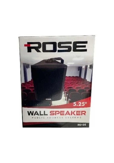Rose Rd-05b Trafolu Hoparlör Siyah 12 Cm 30 Watt 5 İnç