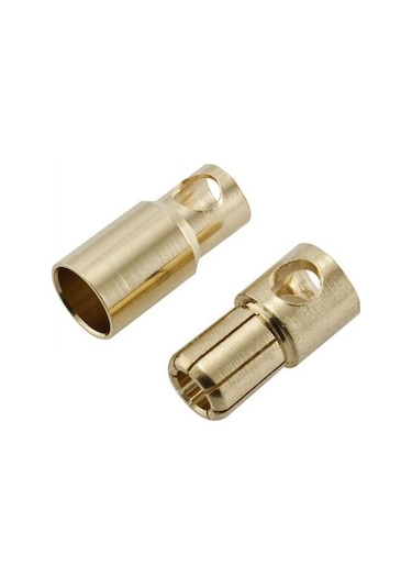6Mm Banana Bullet Plug Çifti