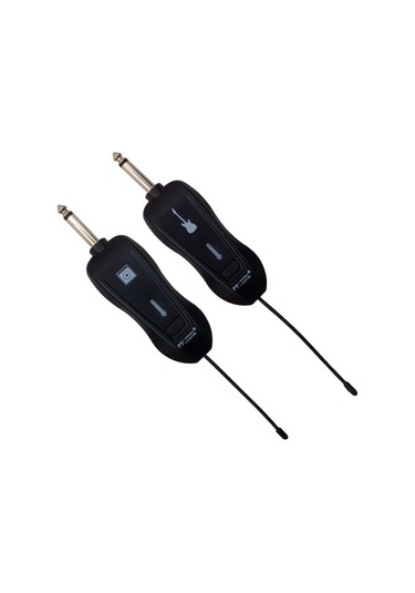 Ayt Magicvoice Mv-19585 Uhf Gitar Tip Kablosuz Mikrofon 6.3mm Kablosuz Gitar Müzik Aleti Cihazı 40 Metre Çekim