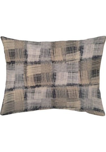 Çift Kişilik Lastikli Çarşaf 160x200 Ve Iki Adet 50x70 Yastık Kılıfı Ekose