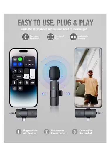 Platoon Pl-2452 2 Adet Type-c, Lightning, Aux Girişli Mini Yaka M