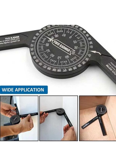 Aek-tech Mekanik Hassas Açı Ölçer İletki