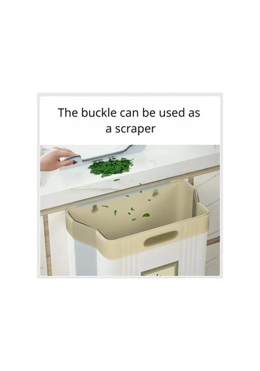 Maoyaya Mutfak Katlanır Asılı Çöp Tenekesi Ev Banyo Dolabı Duvara Monte Çok Renkli, Pratik Tasarım Çok Renkli