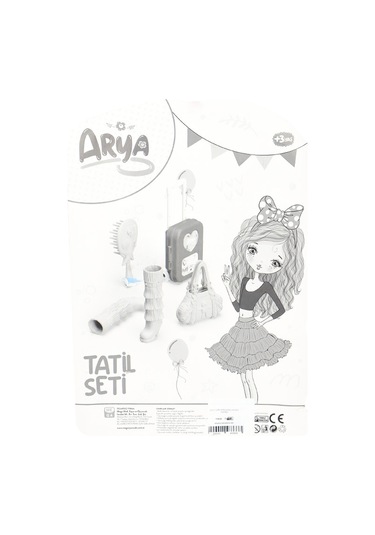 Elly's Tatil Seti Kartela Kareli Elbiseli