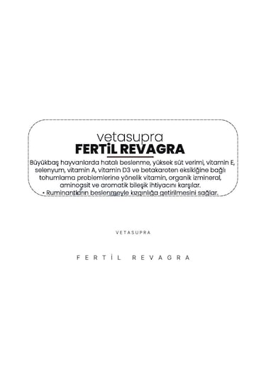 Vetasupra Fertil Revagra 500gr