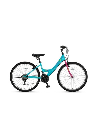 Ümit 2600 Colorado Kadın Dağ Bisikleti V 26 Jant 21 Vites Turkuaz Pembe Çok Renkli