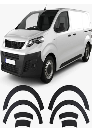 Peugeot Expert 2017 Ve Üzeri Çamurluk Dodiği 8 Parça