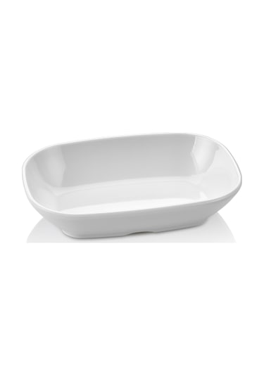 Melamin Kare Çerezlik Kase 0 No 12 Adet 11.5X8X2.5 CM