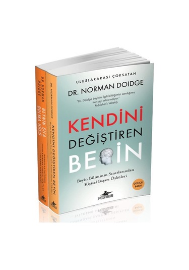 Kendini Değiştiren Beyin + Beynin Şifa Bulma Gücü (2 Kitap Set) & Dr. Norman Doidge