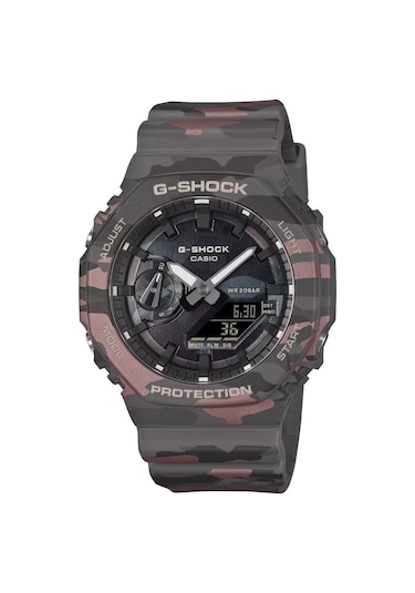 Casio Ga-2100cmd-8adr Kol Saati Metalik