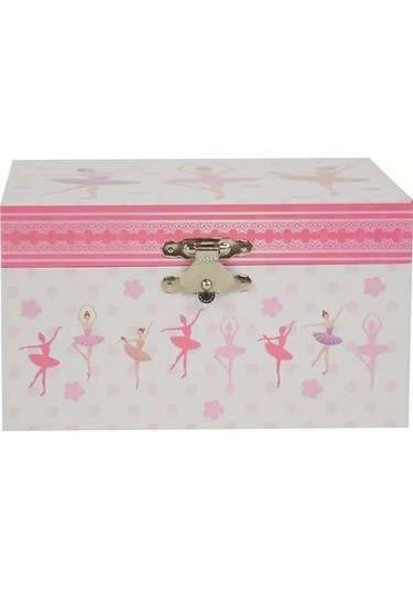 Willowhaven Klasik Ahşam Bale Dansçılı Müzik Kutusu Kurmalı Aksesuar Düzenleyici