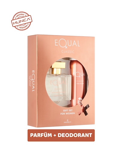 Classic Avantajlı Çift Parfüm Seti Parfüm 75 Ml K + 75 Ml E + 2 Adet Deodorant 150 Ml Fresh