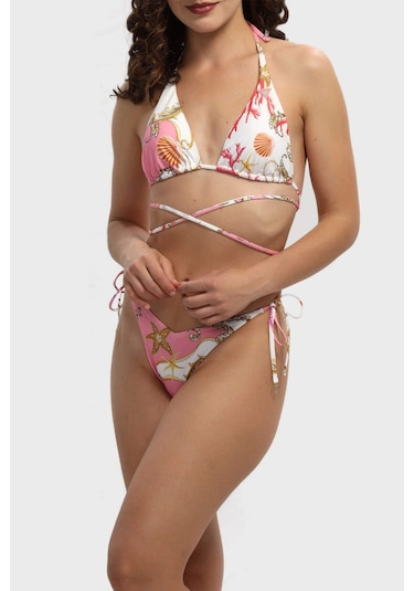 Guess Kadın Bikini Üstü E3gj06mc04r P63w Beyaz