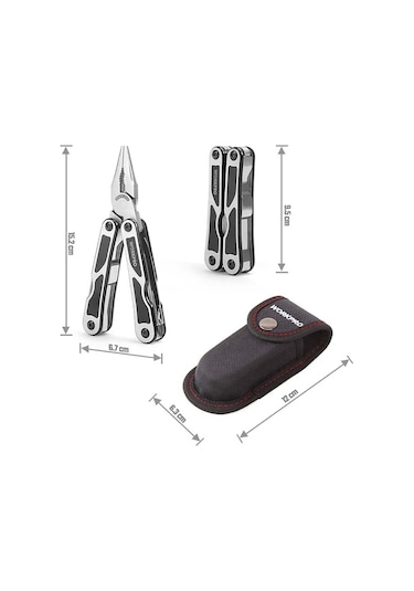 Workpro Wp382009 15 In 1 Çok Fonksiyonlu Profesyonel Pense Seti + Taşıma Kılıfı Fr Wp382009