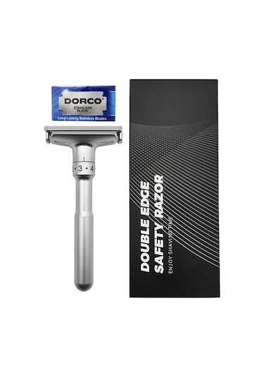 T Tipi Güvenli Tıraş Makinesi, El Tıraşı, Erkekler İçin Klasik Jilet, Tüy Ve Saç Kesme Bıçağı, Çinko Alaşım A