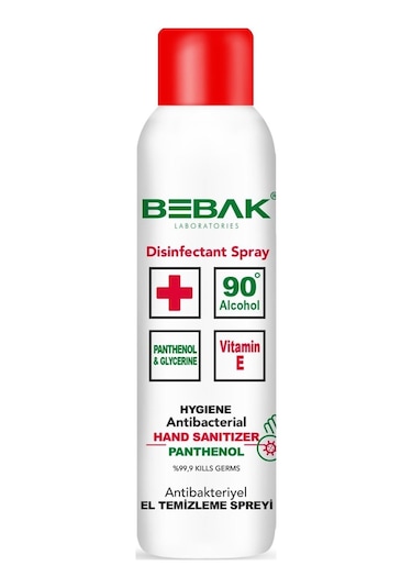 Bebak El Temizleme Spreyi 150 ML