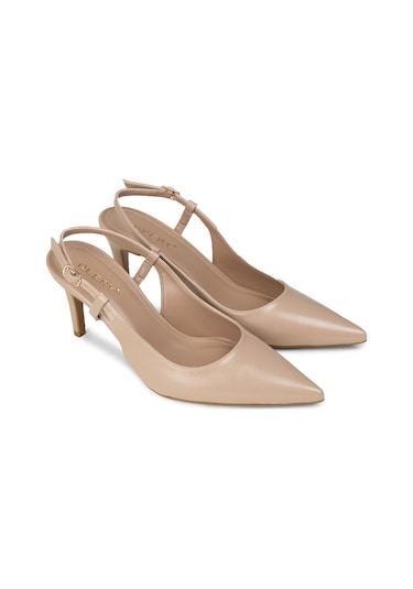 Deery Kadın Bej Slingback Stiletto - Rd420zbejm01 Bej