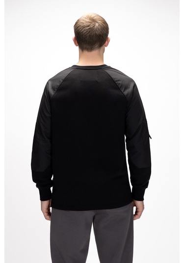 Hill Si Yah Crewneck Erkek Sweatshirt Siyah