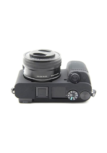Sanger Silikon Kılıf Sony A6300 Uyumlu Siyah